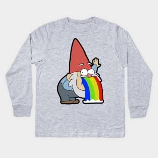 Gnome Puke Kids Long Sleeve T-Shirt